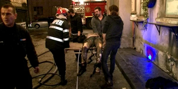 Filmare ascunsa de la incendiul de la Colectiv FOTO Libertatea