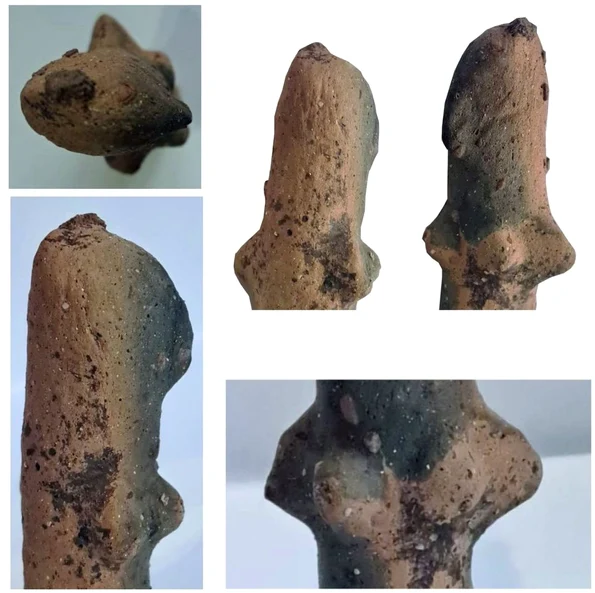 Idol din Arcuș. Detalii (© MNCR)