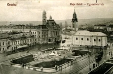 Piața Unirii din Oradea, în perioada interbelică (© iMAGO Romaniae)