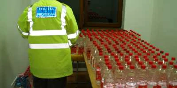Întreaga cantitate de alcool a fost confiscată