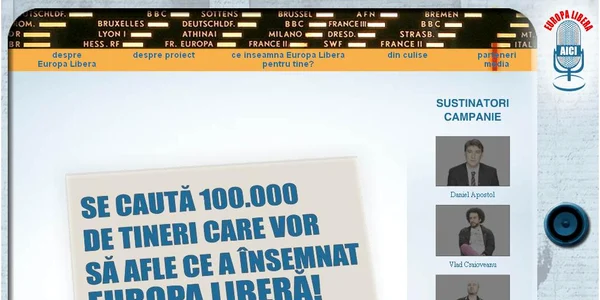 Campanie de strângere de fonduri / Europa Liberă
