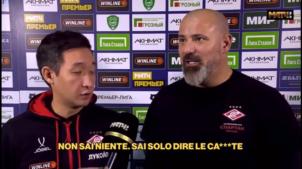 Dejan Stankovic a izbucnit la interviu în trei limbi. Rușii l-au dat afară