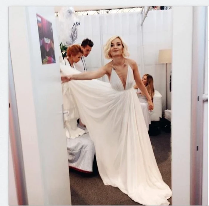 Polina Gogorin, în culisele Eurovision 2015, înainte de prima semifinală