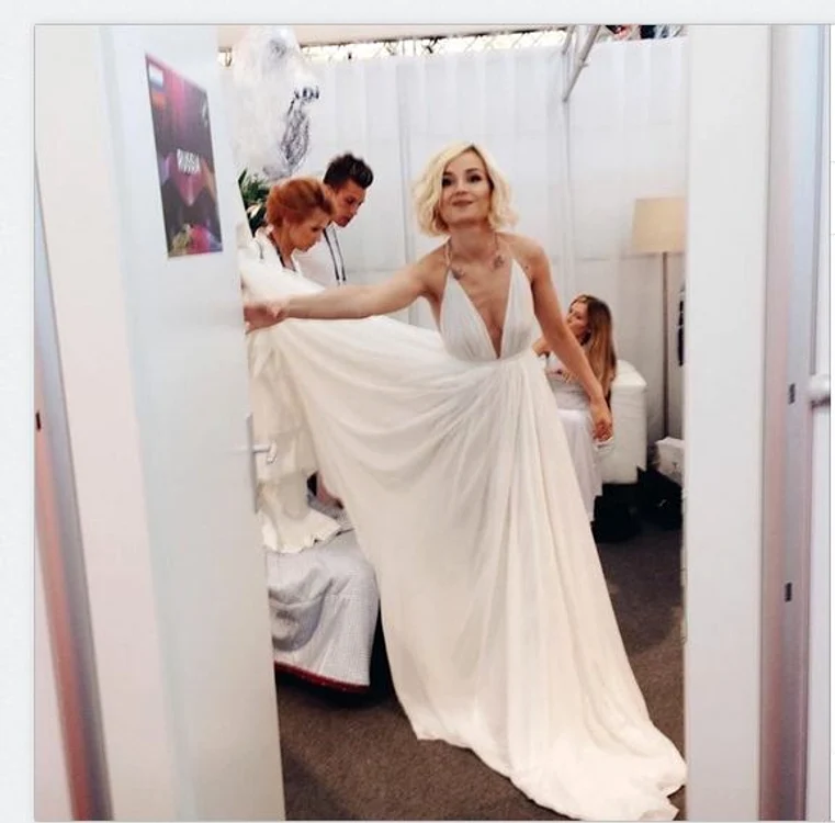 Polina Gogorin, în culisele Eurovision 2015, înainte de prima semifinală