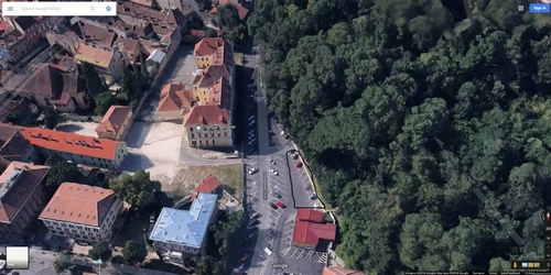 Terenul marcat cu negru este proprietate privată şi va fi eliberat