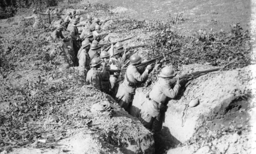 Obosirea și măcinarea armatei germane în România în Primul război Mondial jpeg