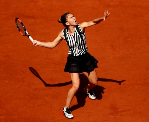 Simona Halep la Roland GarrosFOTO: Guliver/ GettyImage