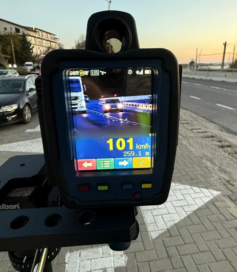 Radarele care pot fi montate în zonele cu risc sunt disponibile în toate județele FOTO: IPJ Dolj