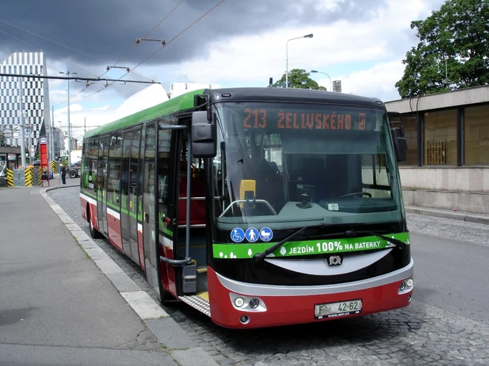 Autobuz Sor fabricat în Cehia