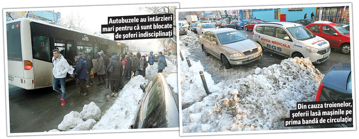 
    Locatarii sunt obligați  să dea zăpada  din fața curțiiFoto: Dorin Constanda  