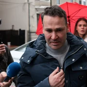 Robert Negoiță, primarul sectorului 3, sosește la DNA. FOTO Inquam Photos / George Călin