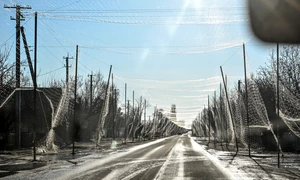  Plase anti-dronă deasupra unor drumuri cheie din regiunea Donețk, Ucraina FOTO Profimedia 