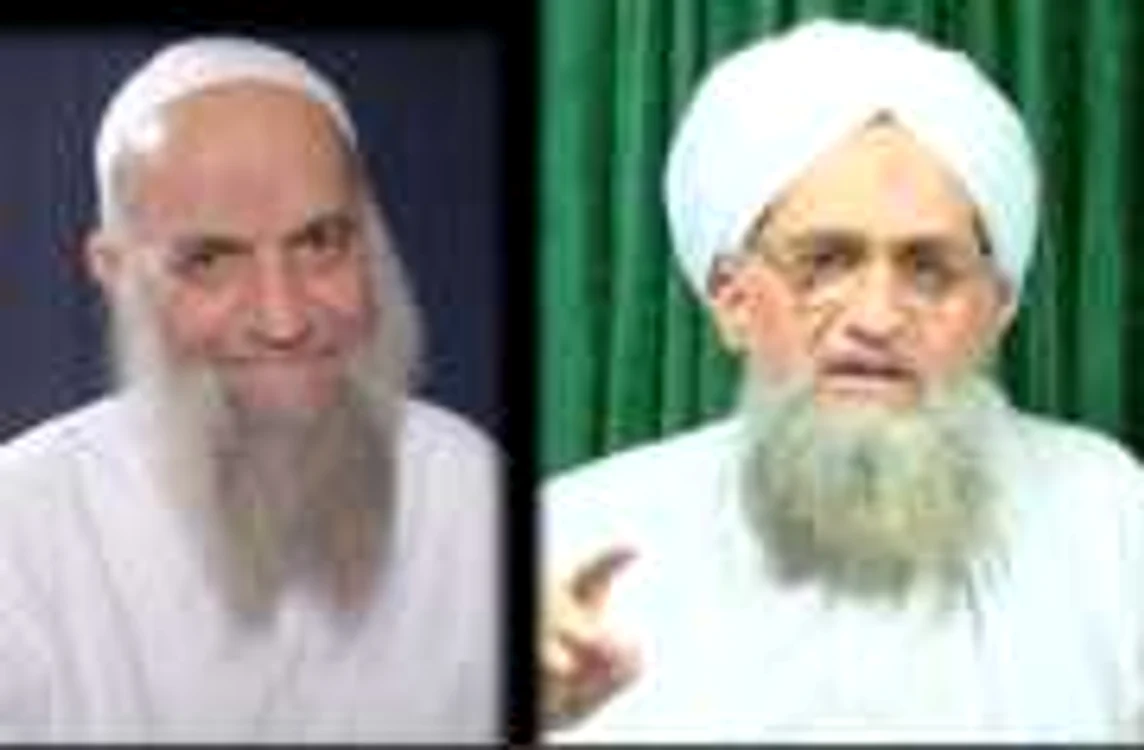 Ayman al-Zawahiri, liderul al Qaeda (dreapta) şi fratele său, Mohamed (stânga) Foto Captură CNN