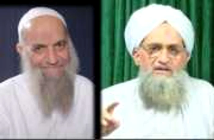 Ayman al-Zawahiri, liderul al Qaeda (dreapta) şi fratele său, Mohamed (stânga) Foto Captură CNN