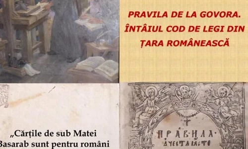 Exponatul lunii aprilie la MNIR: Pravila de la Govora  Întâiul cod de legi din Ţara Românească (1640) jpeg
