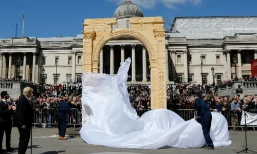 Arcul de triumf din Palmyra recreat în Londra jpeg
