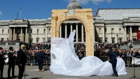 Arcul de triumf din Palmyra recreat în Londra jpeg