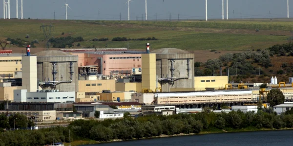 Reactoarele 1 si 2 ale Centralei nucleare de la Cernavoda FOTO Mediafax
