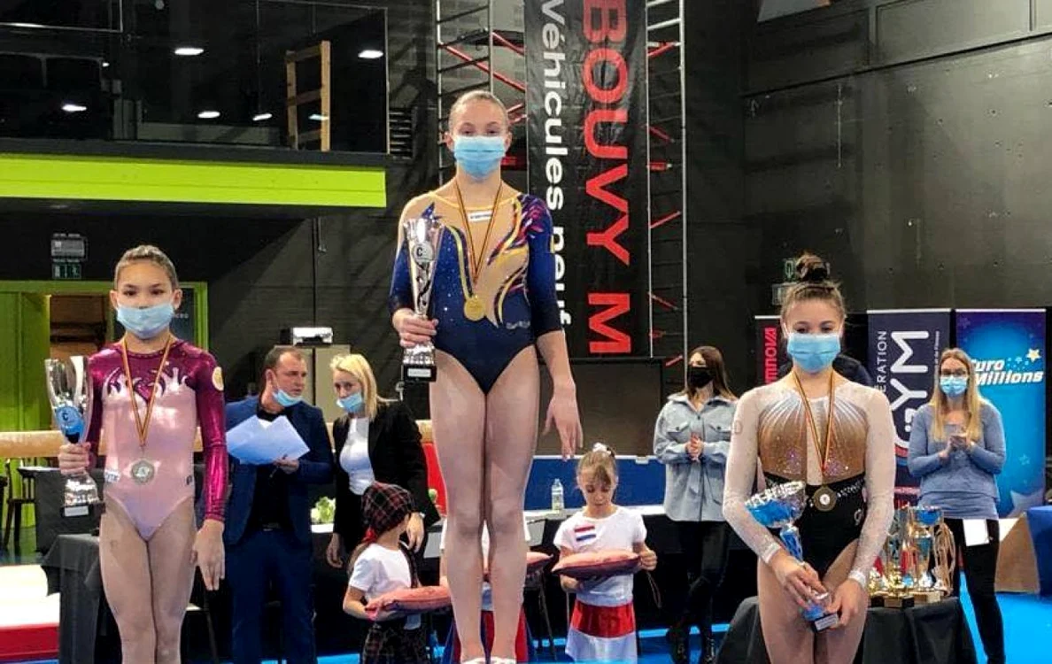 Ana Maria Bărbosu, pe cea mai înaltă treaptă a podiumului