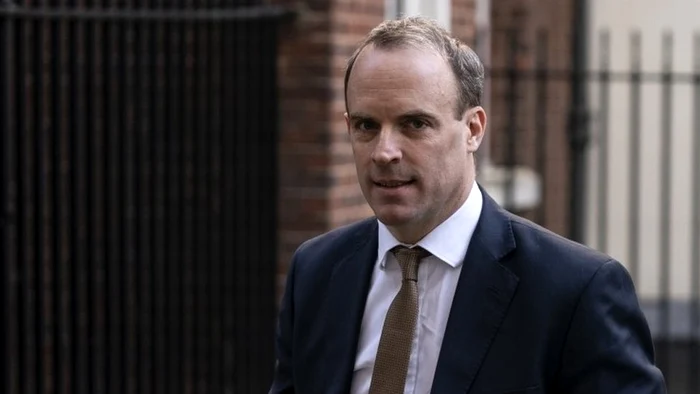 Dominic Raab, ministrul de externe britanic