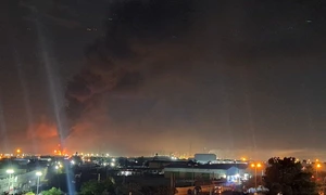 Rafinărie Teheran în flăcări FOTO Profimedia jpg