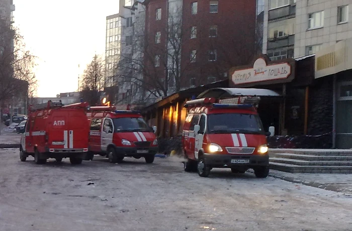 entrance of the lame horse club after the fire jpg jpeg