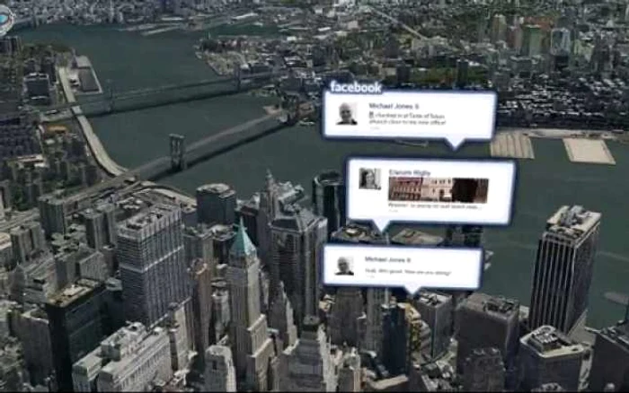 Harta 3D a oraşului New York