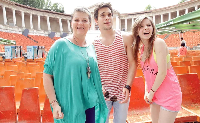 Crina Mardare este tare mândră de foștii ei elevi, Vlad Gherman și Cristina Ciobănașu (Criss)