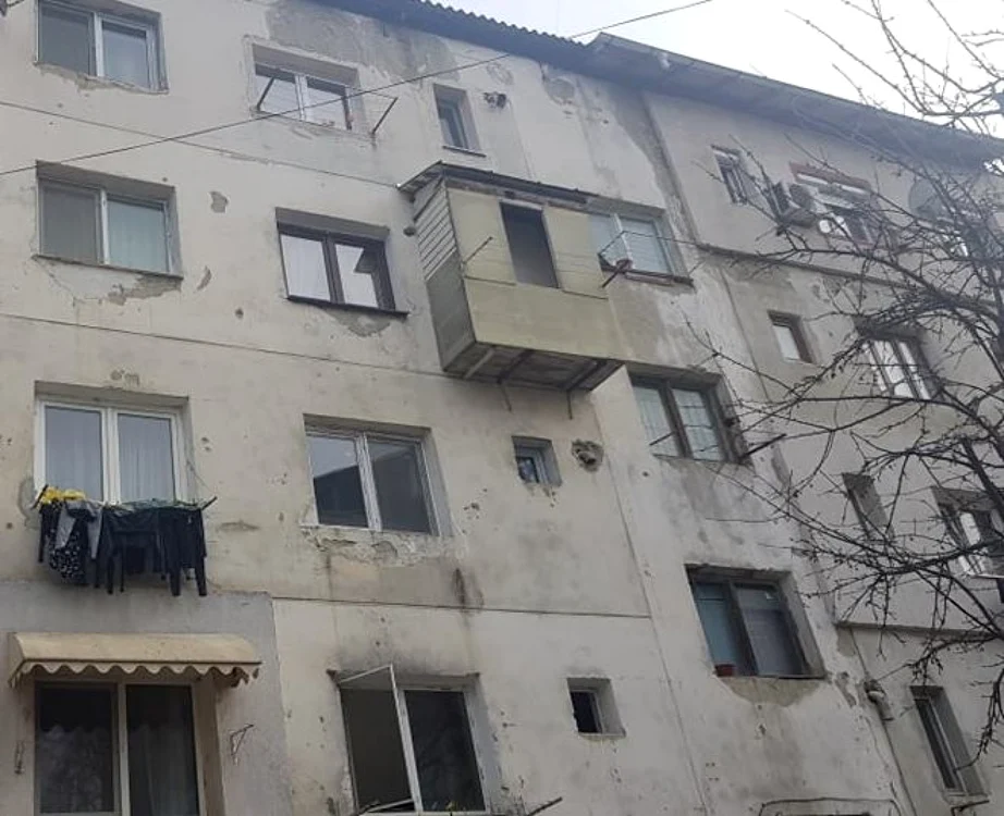 Balconul consruit la etajul 3 FOTO: Facebook Alexandra Tătaru