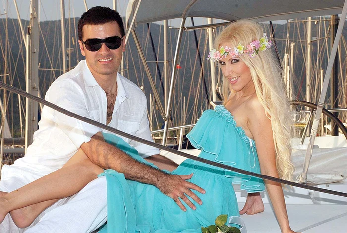 Anca Neacșu, alături de soţul ei, Sekan Yaman