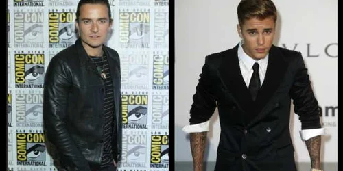 orlando bloom si justin bieber foto reuters