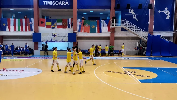 România joacă în Sala Olimpia FOTO Ștefan Both