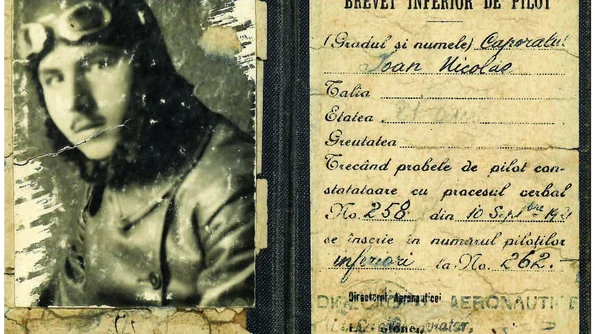 Un Icar cvasinecunoscut: aviatorul Nicolae Ioan „Nu mi e frică de moarte De căzut, nu mi vine să cred că am să cad” jpeg