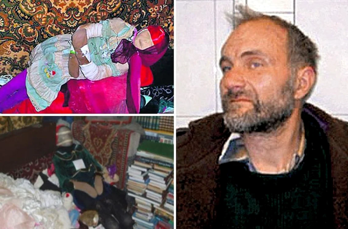 Anatoly Moskvin „transforma” cadravele în păpuși / Foto: Twitter