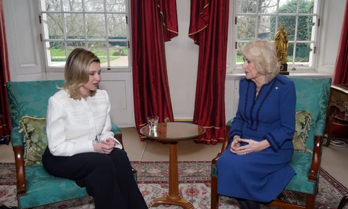 Regina Camilla și Olena Zelenska, GettyImages jpg