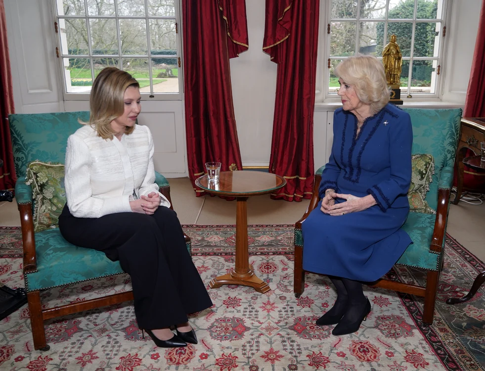 Regina Camilla și Olena Zelenska, GettyImages jpg