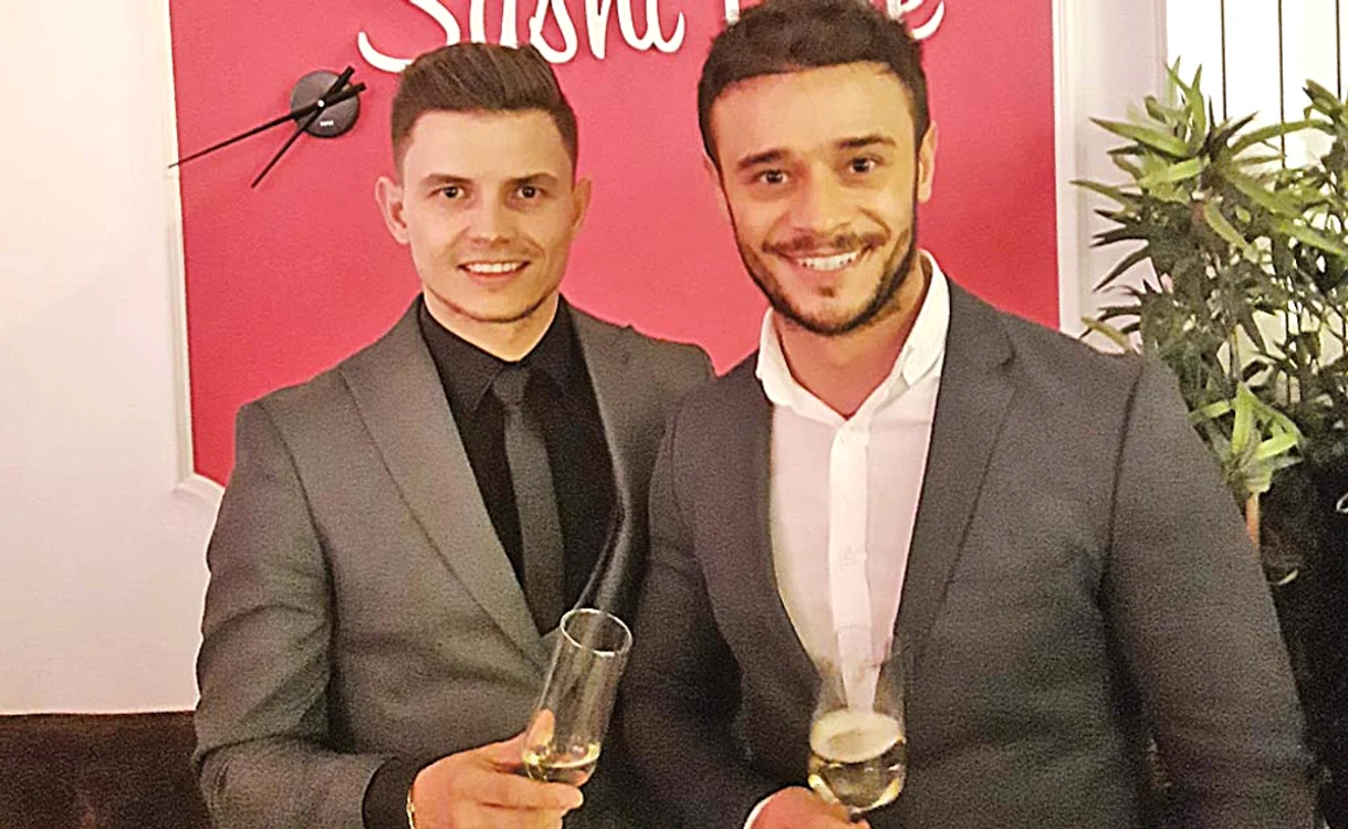 Dima Melnic şi Dima Trofim sunt prieteni şi parteneri de afaceri