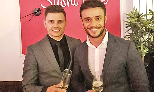 Dima Melnic şi Dima Trofim sunt prieteni şi parteneri de afaceri jpeg