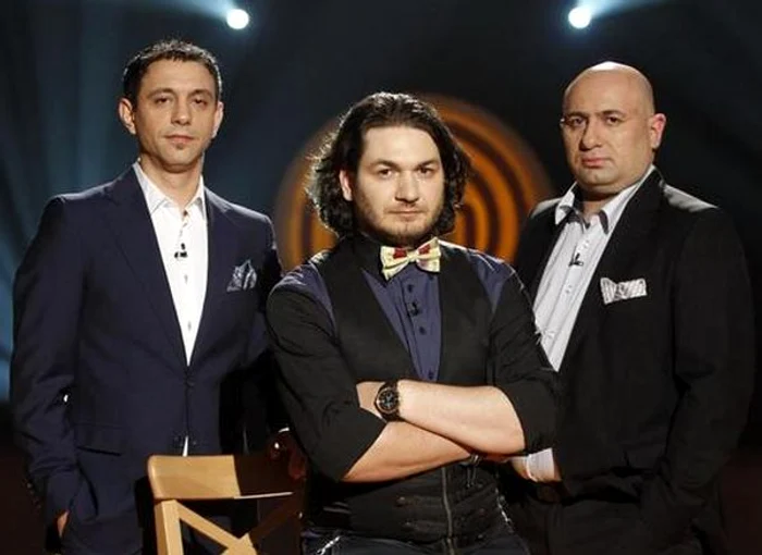 
    Cei trei chefi, Bontea, Dumitrescu şi Scărlătescu  