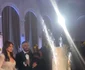 Monica Bîrlădeanu și Valeriu Gheorghiță, emoționați la tăierea tortului foto: Instagram