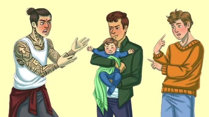 Poți să-ți dai seama care este tatăl copilului? / foto: Brightside