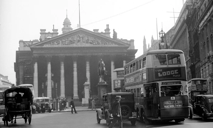 Bursa Regală din Londra, în anul 1938 (© Flickr / Richard)