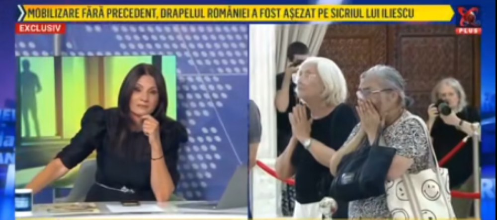 Suveraniștii o acuză pe Anca Alexandrescu de trădare, după ce l-a plâns în direct pe Iliescu: „S-a dus antisistemul din dvs?”
