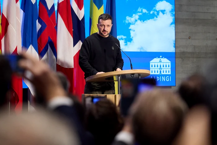 Volodimir Zelenski la Consiliul Nord-Atlantic în Islanda FOTO PROFIMEDIA