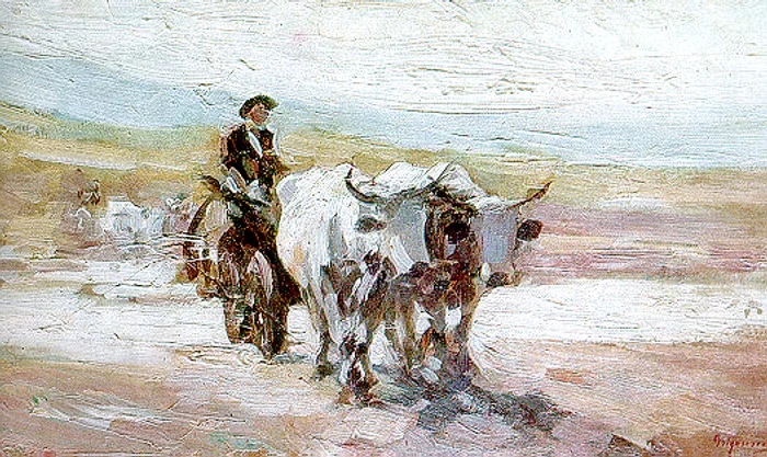 Car cu boi, Nicolae Grigorescu