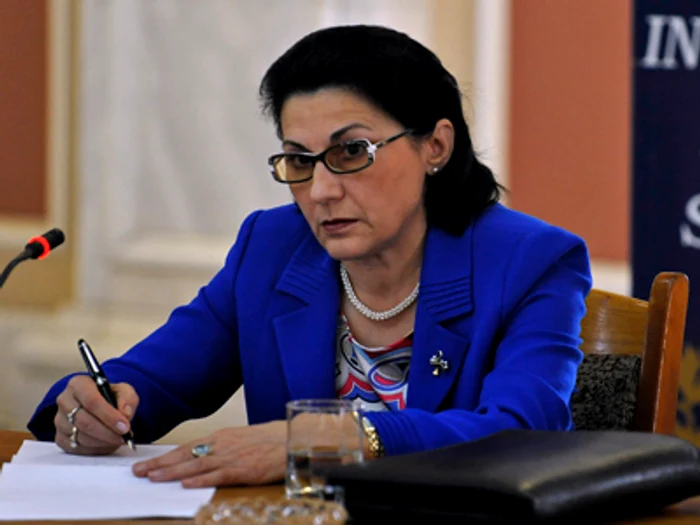 Ecaterina Andronescu a încercat să-şi scuze colegul 