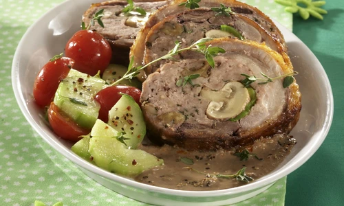 Duck Roll with Poultry Sauce jpeg