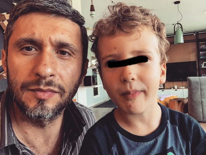 Dragoș Bucur și fiul lui au făcut varicelăFoto: Facebook