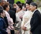 Împăratul Naruhito și Împărăteasa Masako la Spring Garden Party. FOTO: Agenția Imperială
