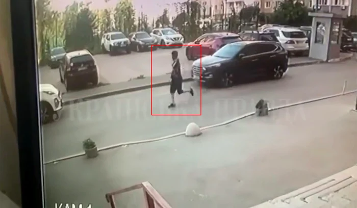Asasinul colonelului SBU a fugit de la locul faptei FOTO Profimedia